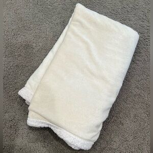 Cream and Ivory Boutique Baby Blanket